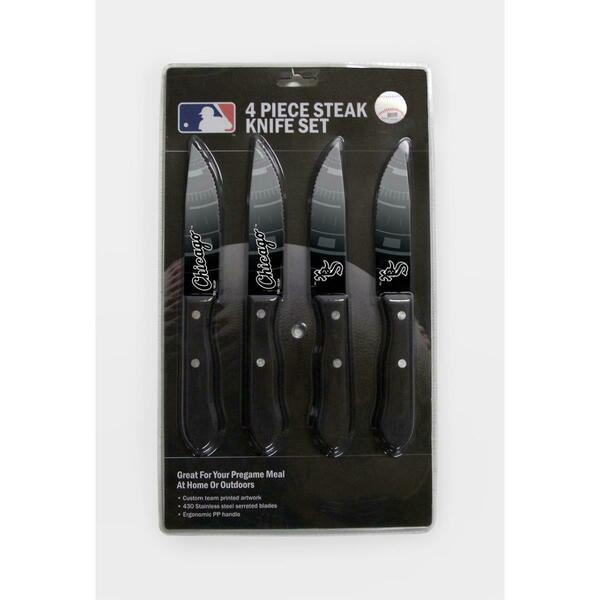 The Sports Vault Chicago White Sox Knife Set - Steak - 4 Pack 7183110506